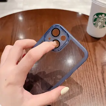 Nárazuvzdorný kryt na telefon pro Samsung Galaxy A16 A06 A73 A72 A71 A55 A54 A53 A51 A32 A33 A35 A21S Ochranný kryt objektivu a fotoaparátu 6 nejlepší prodej kryt pro Samsung Galaxy A21 - №6