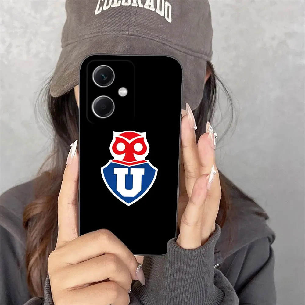 

University Of C-Chile Cover Phone Case For Redmi Note 14 13 12 12S 11 11T 11S 10 9T 9S 9 8T Pro 5G 4G Silicone Case Funda Shell