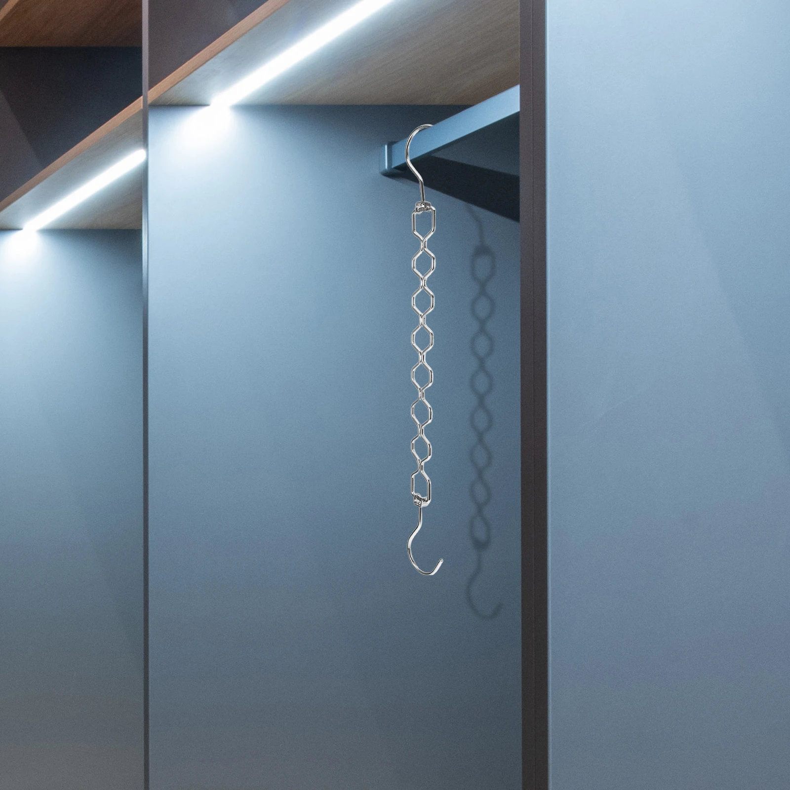 

5 Pcs Swivel Hanger Accessory Organizer Necessity Extender Hooks Carbon Steel Dorm Essentials Closet