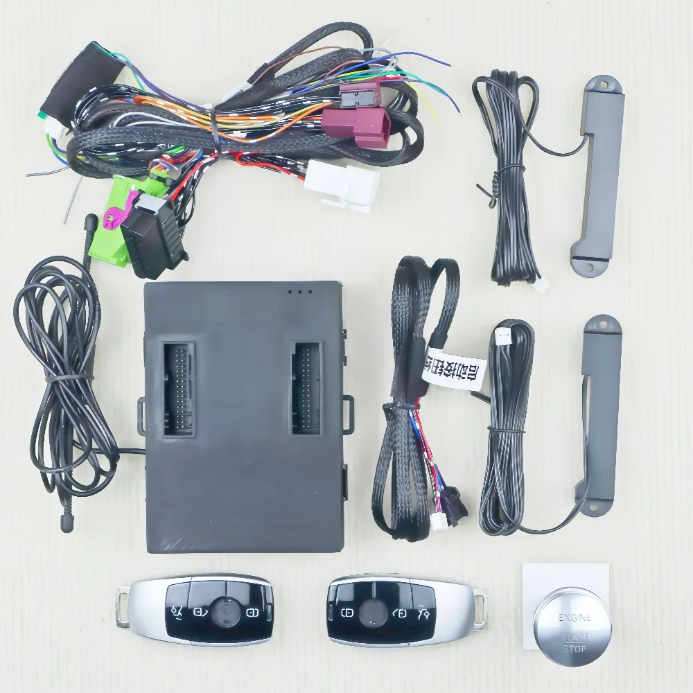 

Обновленная система пассивного бесключевого доступа для Benz 04-11 SLK R171 CLS W219 CLK G W463 E W211, комплект запуска кнопок, дистанционный запуск автомобиля