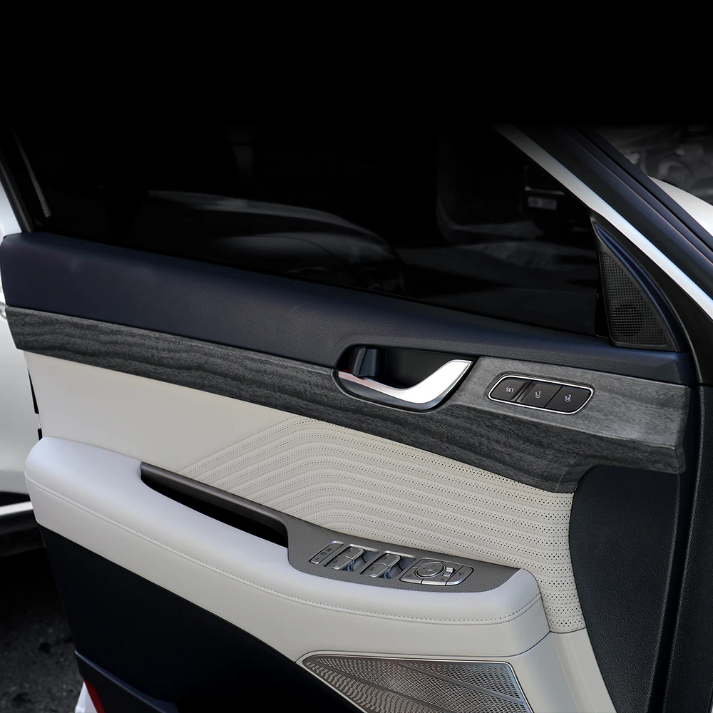 

Для Hyundai Palisade/Hyundai Palisade PE 2020-2025 LHD: Накладка на внутреннюю дверную панель из АБС-пластика, защитная отделка салона, аксессуары