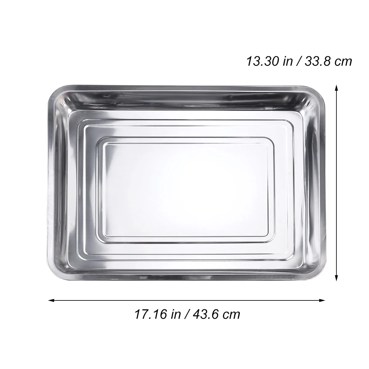 Grillplatte, großes Tablett, Burger-Grillplatte, Servierplatte, Backblech, Universal