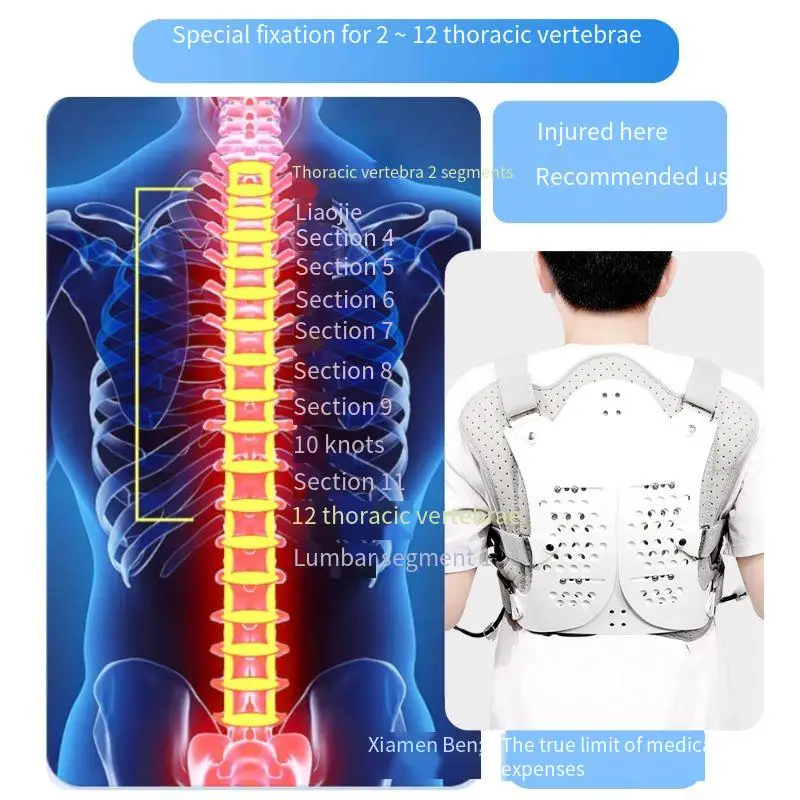 

Adult Thoracic Postoperative Health Care Protective Gear Airbag Adjustable Spine Fixation Correction