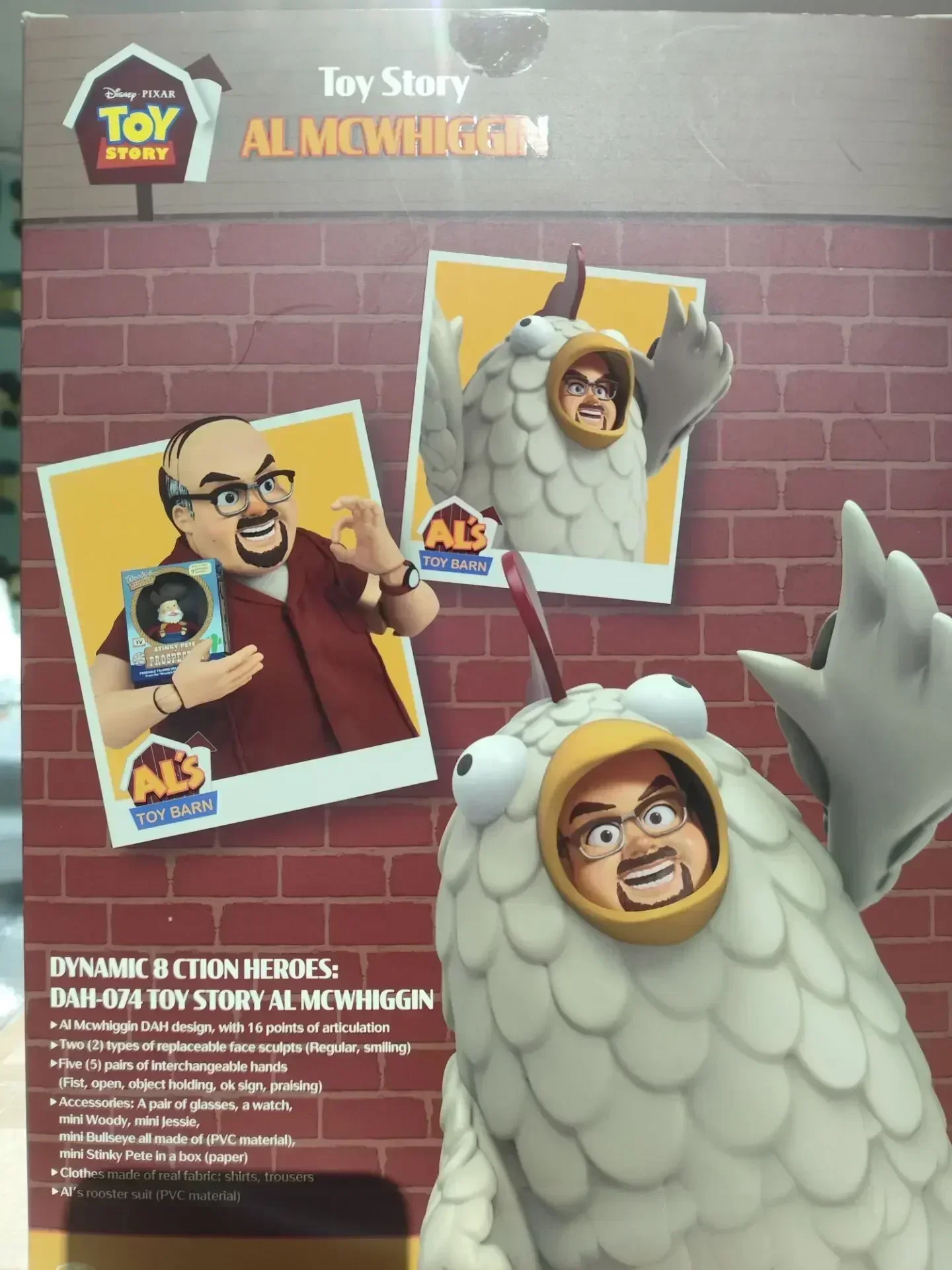 Spot Asli Pixar Toy Story 2 Al Joint Mobile Hands Soldier Hadiah Periferal Kartun Anime Hadiah Ulang Tahun Dekorasi Desktop