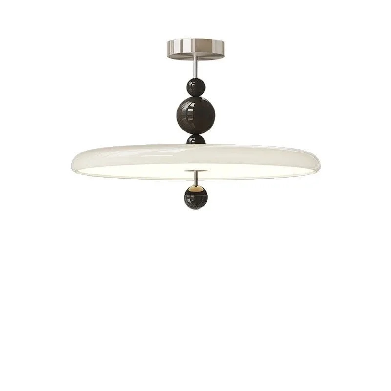 

Medieval, wabi sabi, bedroom chandelier, eye protection, flying saucer lamp, French cream wind