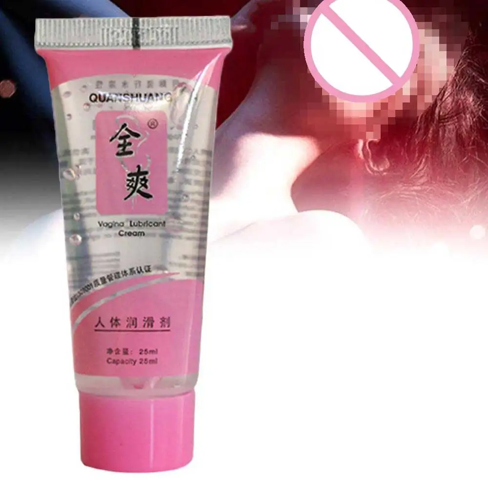 25ML เจลหล่อลื่นน้ำมันหล่อลื่นผู้ใหญ่ช่องคลอดกระชับเจล Professional Sex Lubricant Anesthesia Anti-Pain อุปกรณ์เสริมเพศสัมพันธ์