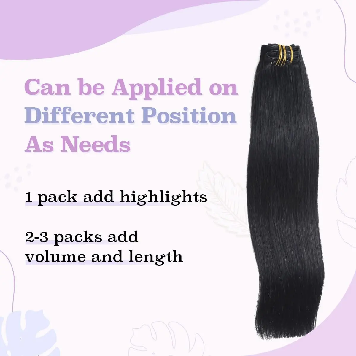 كليب في الشعر 14-22 بوصة 100% وصلة إطالة شعر طبيعي طبيعي لمقاطع شعر بشري لعذراء وصلات شعر طبيعية حقيقية