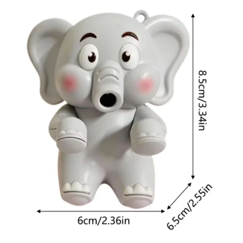 Mini wentylator chłodzący do jedzenia, 3 prędkości, dmuchawa w kształcie zwierzątka, uchwyt do zawieszenia na krawędzi miski, do codziennej kaszy, zupy, makaronu, gorących posiłków. — 2