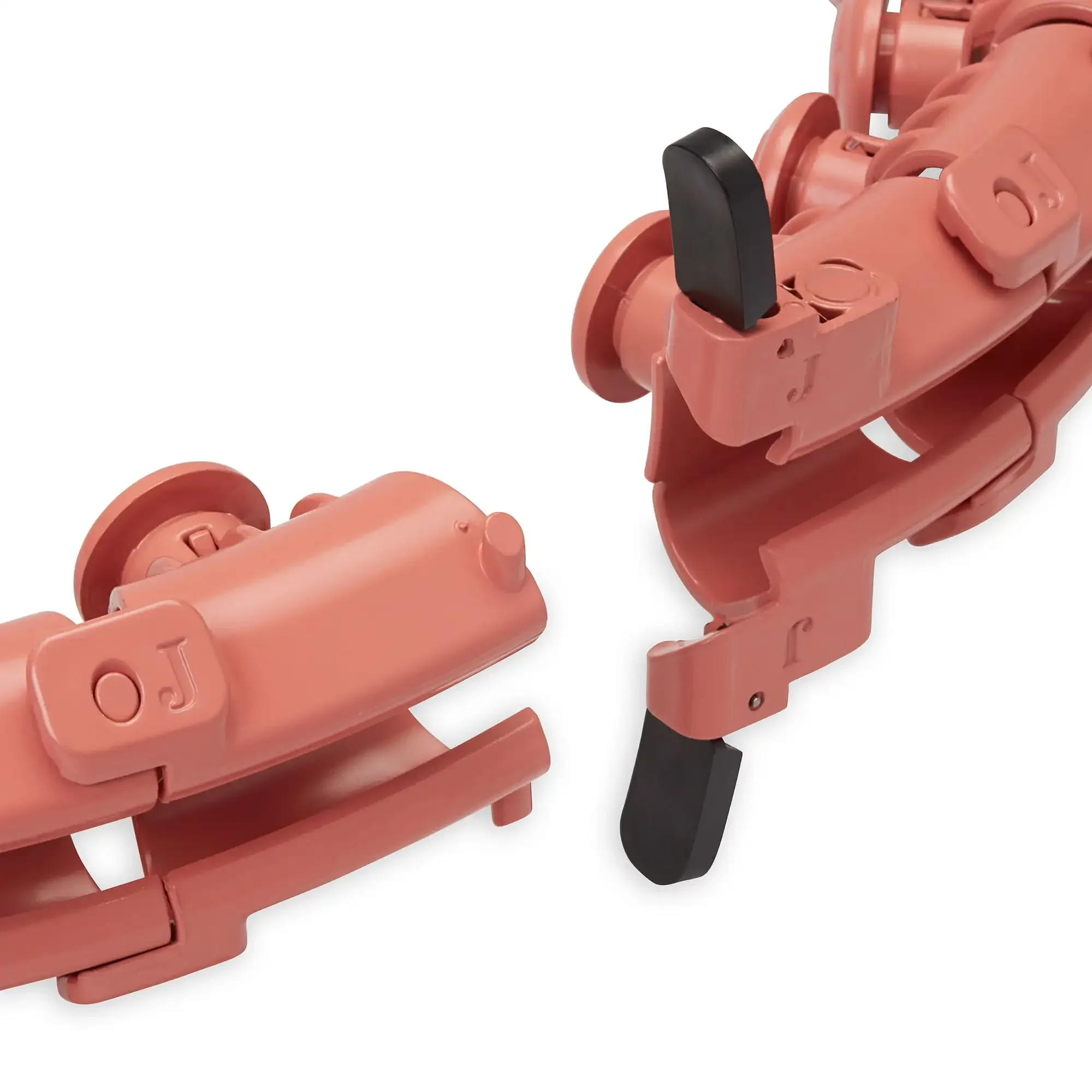 طوق اللياقة البدنية المرجح ذو اللون المرجاني القطر القابل للتعديل، يتضمن مرفق الوزن للتدريبات الأساسية، والتمارين المنزلية الممتعة