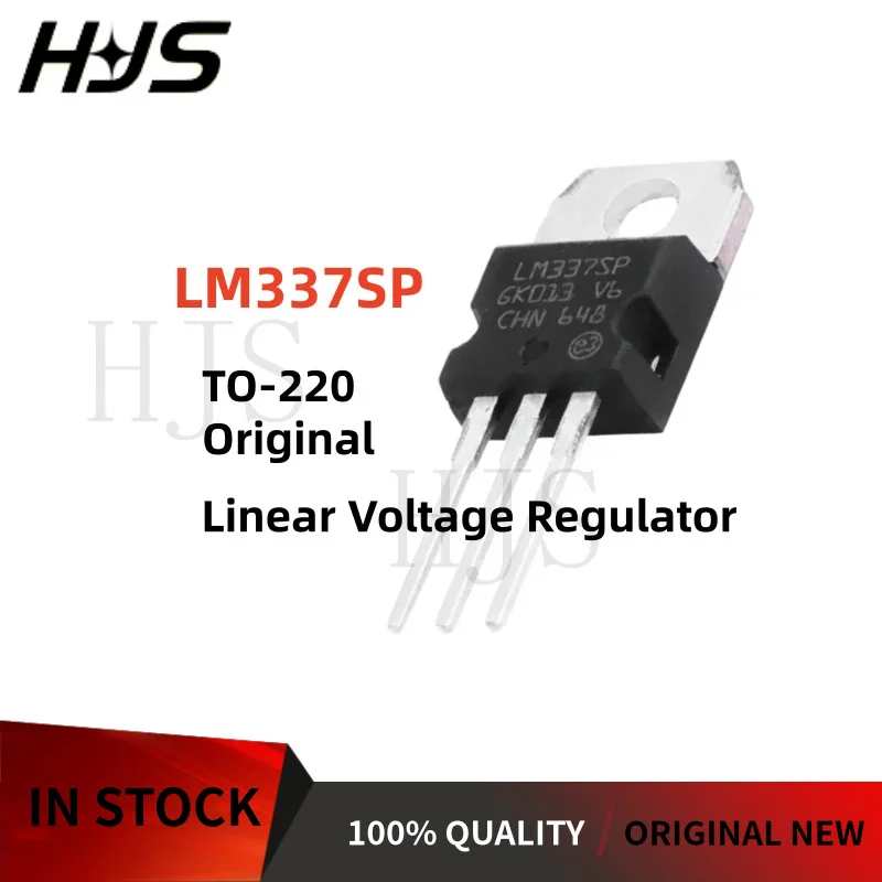 10Pcs Original Imported LM337SP LM337 TO-220 Adjustable Linear regulator New In Stock