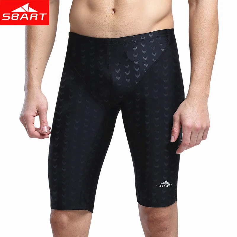 SBART Men Wetsuits Pant Quick-Dry Surf Trunk Lycra Breathable Beach Jammers Anti-Chlorine Swimming Surfing Diving Rash Guards