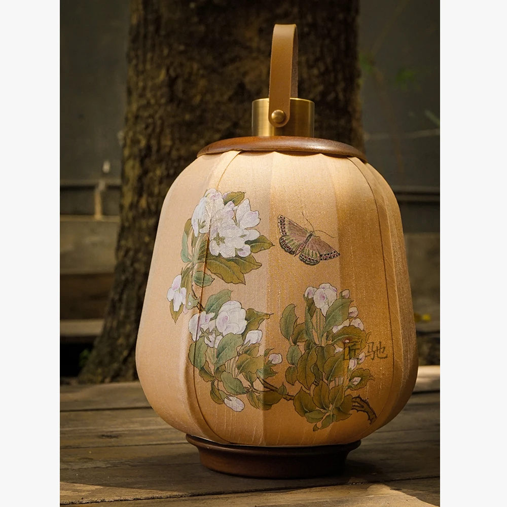 New Chinese Retro Bedroom Bedside Night Light Atmosphere