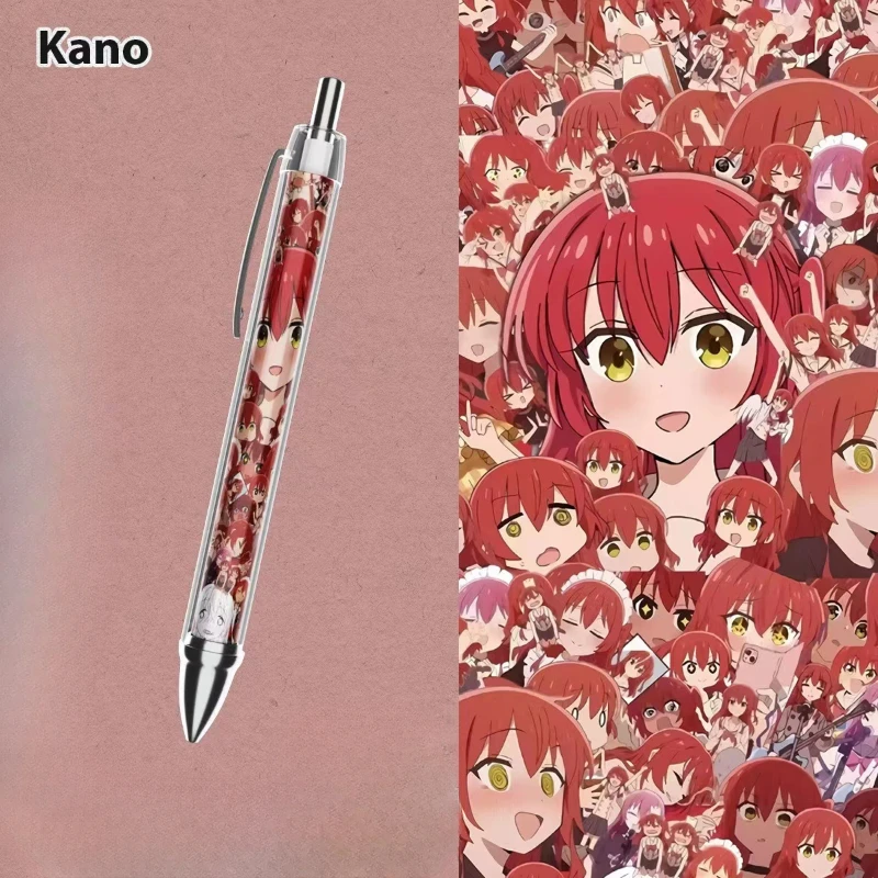 Gotō Hitori Kita Ikuyo Ijichi Nijika Yamada Ryo‌‌ Popular Anime Secondary Peripherals 0.5mm Quick-drying Gel Pen School Supplies