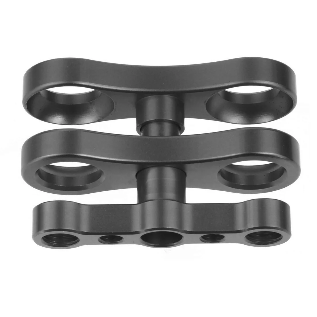 2 stücke Tauchen 1 zoll Ball Clamp Anti-Drop Stativ Schmetterling Clip Joint 1/4 3/8 Halterung für Gopro 13 insta360 X4 Licht Taschenlampe Halterung – Detail 10