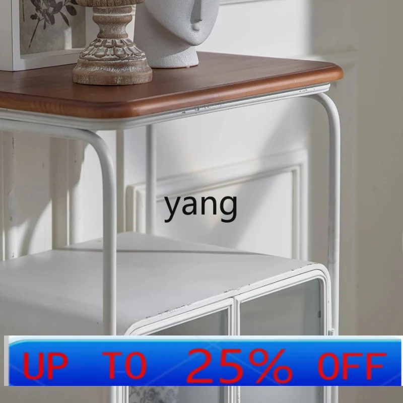 

LMM Iron Household Living Room Entrance Bathroom Display Storage Display Storage Locker
