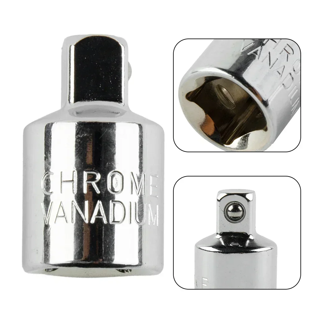 ﻿1/4" 3/8" 1/2" Drive Ratchet Socket Adapter Drive Head Ratchet Wrench Joint Socket Female To Male Converter Hand Tools