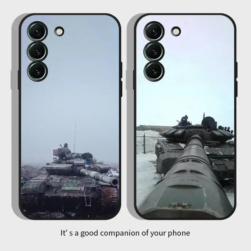 Battle Tank War Phone Case For Samsung Galaxy,S,23,22,21,20,10,e,9,8,7,6,5G,plus,edge,ultra,lite Black Soft Cover