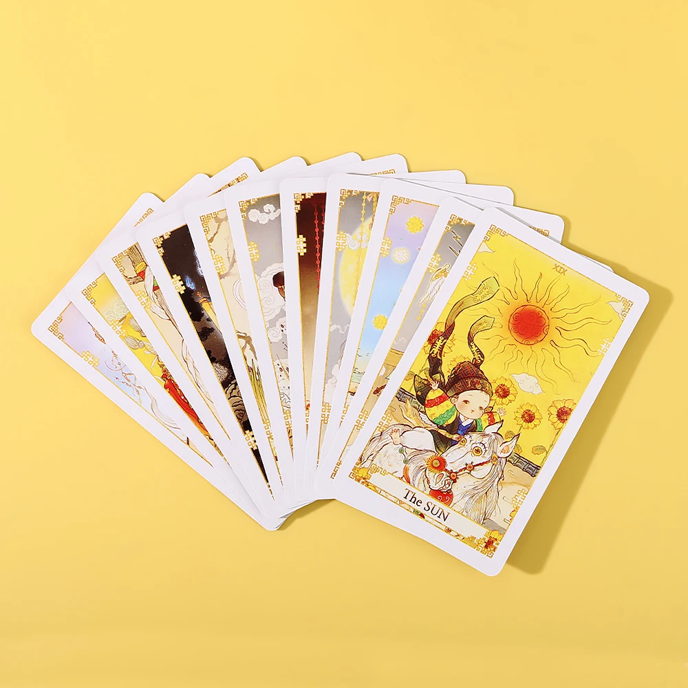 Think of Tarot Cards – Ein 78-Karten-Deck für die Tarot-Fantasie-Wahrsagerei