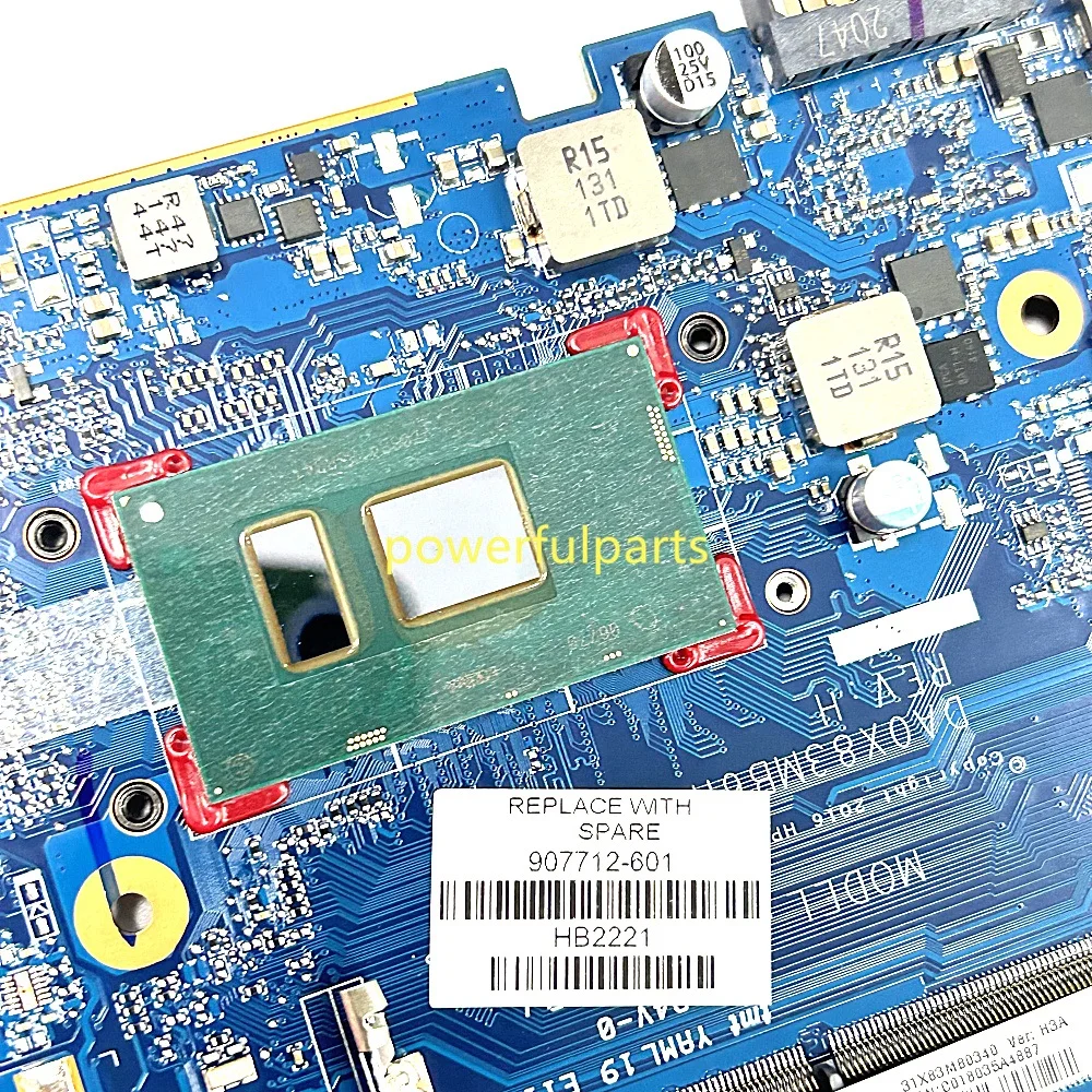 Imagem -04 - Placa-mãe para hp Probook On-board Trabalhando Bom Da0x83mb6h1 Da0x83mb6h0 450 g4 470 g4 907712601 I77500u