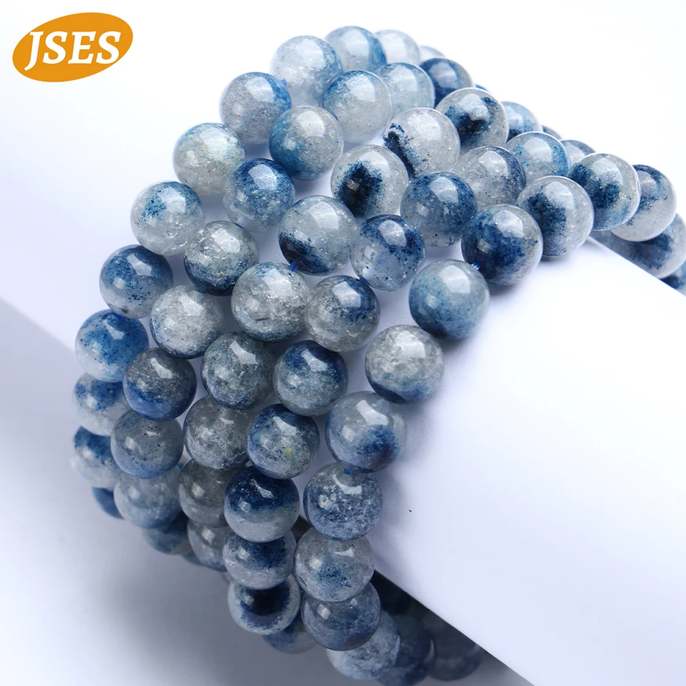 

Natural K2 Quartz Elastic Bead Bracelet Loose Beads Bangle for Jewelry Making DIY Necklace Pendant Charms Handmade Birthday Gift