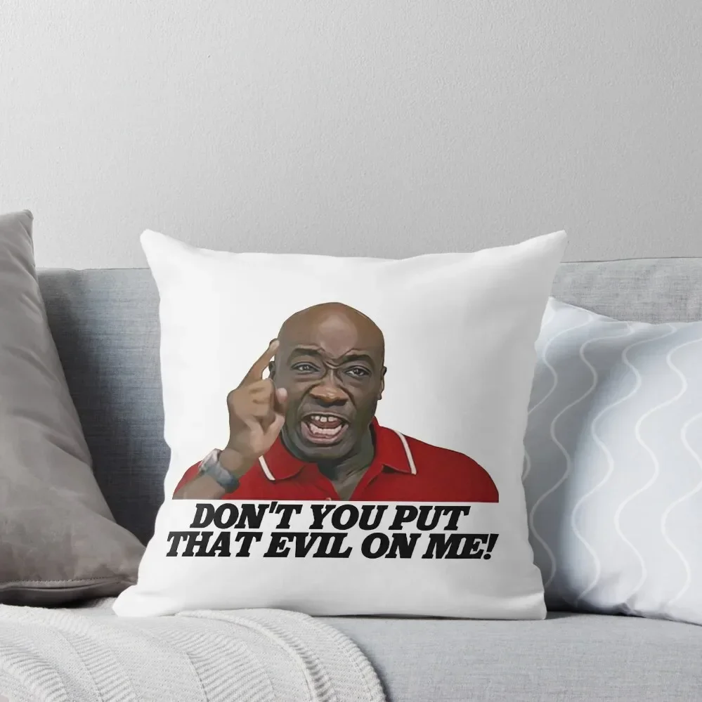 Don't You Put That Evil On Me, Ricky Bobby! Throw Pillow Throw Pillow Custom Cushion Photo pillow