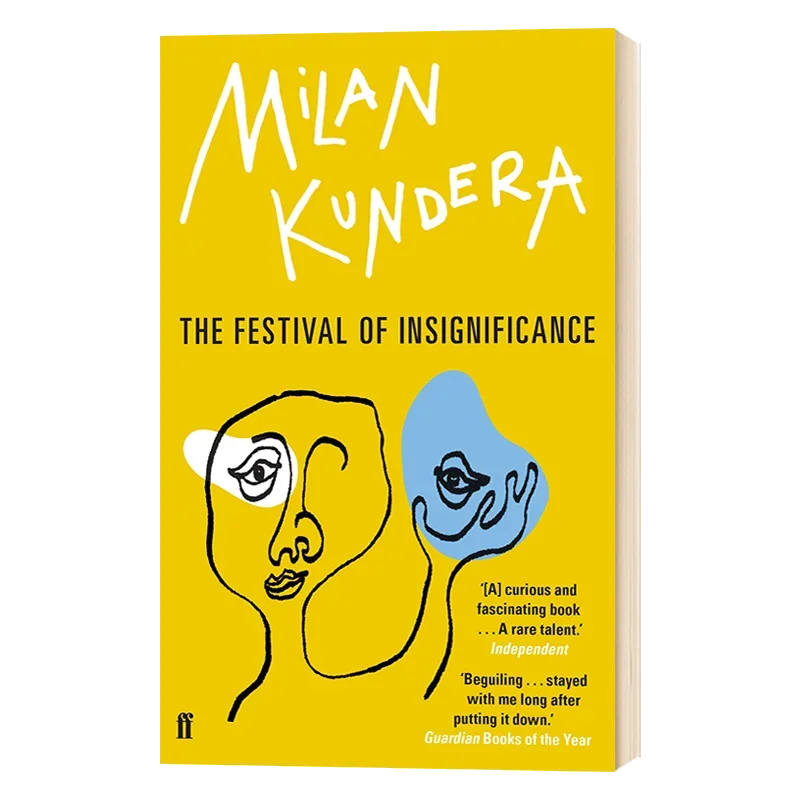 The Festival of Insignificance Milan Kundera, Bestselling books in english, novels 9780571316496