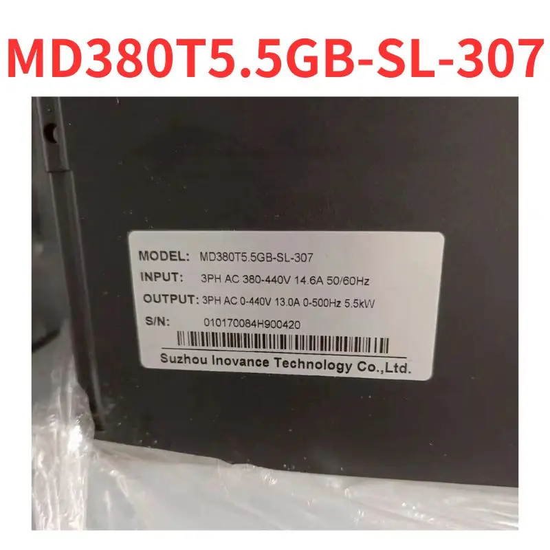 

Second-hand MD380T5.5GB-SL-307 inverter test OK Fast Shipping