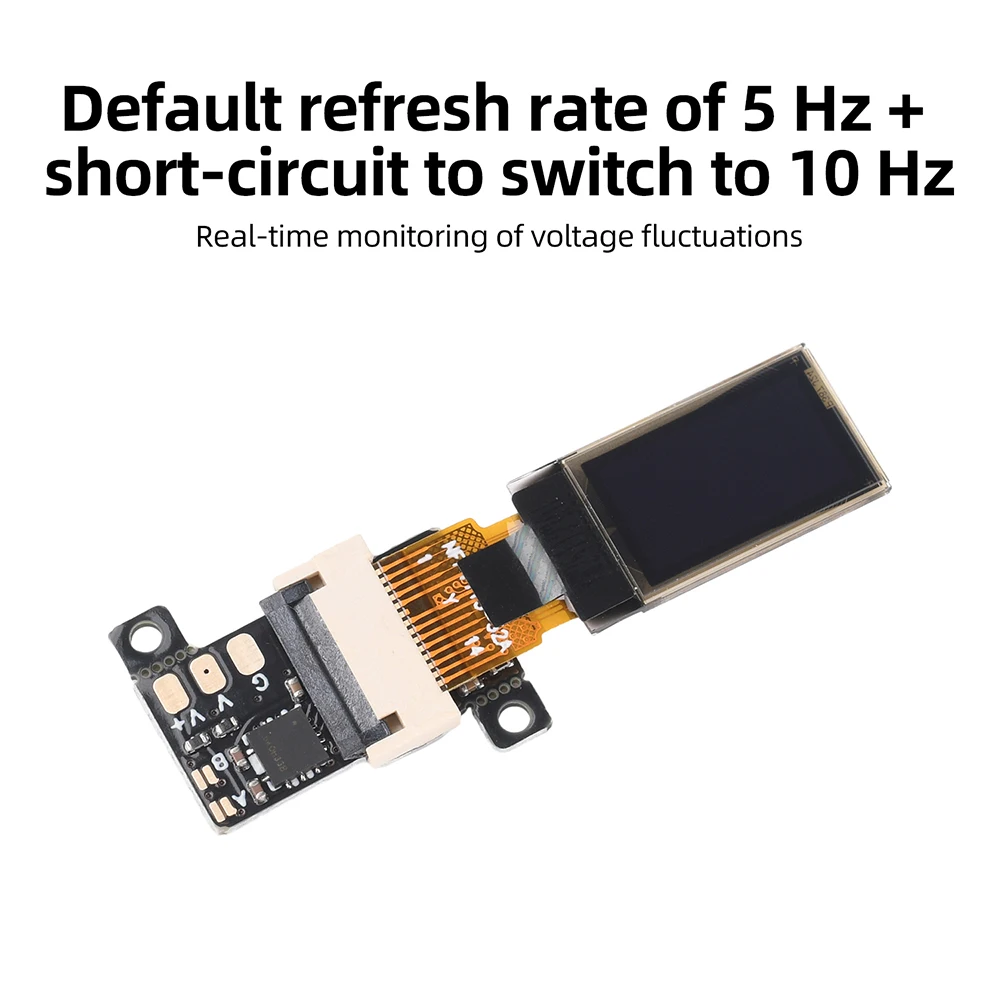 DC 0-30V Ultra-thin Mini Digital Voltmeter 0.5-inch OLED Display Voltage Meter Volt Monitor 12-bit High-precision ADC Sampling image 5