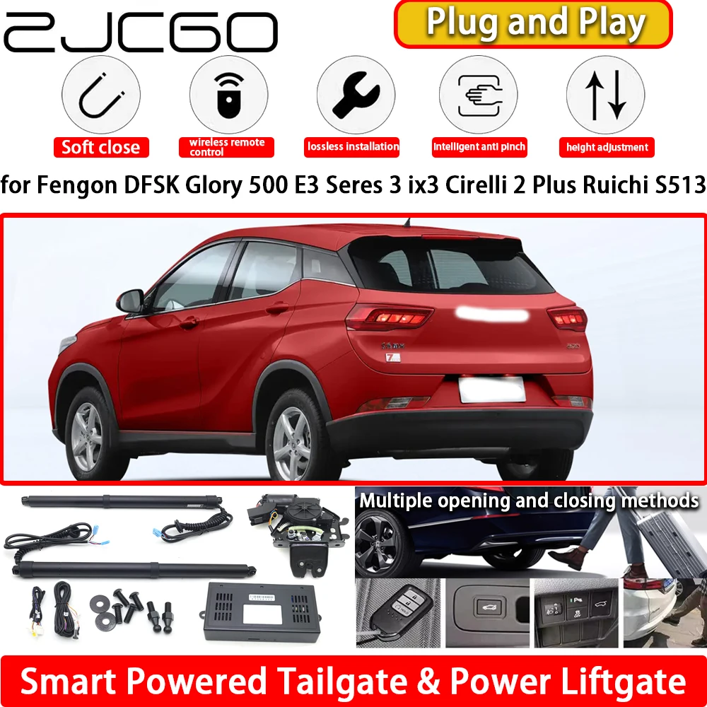 

for Fengon DFSK Glory 500 E3 Seres 3 ix3 Cirelli 2 Plus Ruichi S513 Electric Powered Tailgate Power Liftgate Tail Gate Lift Kit