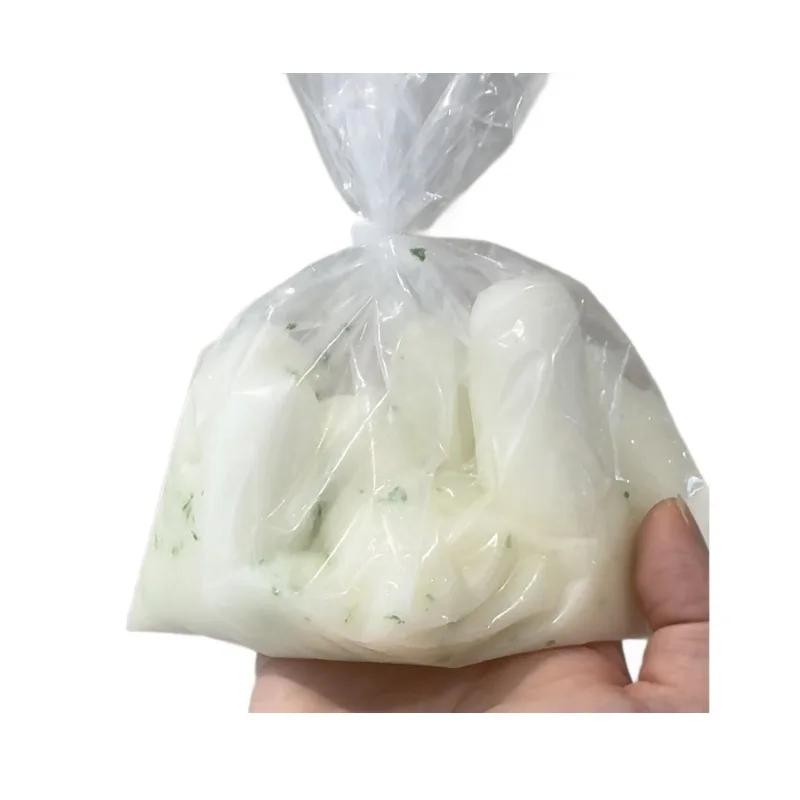 Crispy Squishy Pouch Handmade Crispy Cheese Rice Cake Pouch Crackling Wax Balls Squeeze Bag Stress Relief ASMR Fidget Toys - view 4