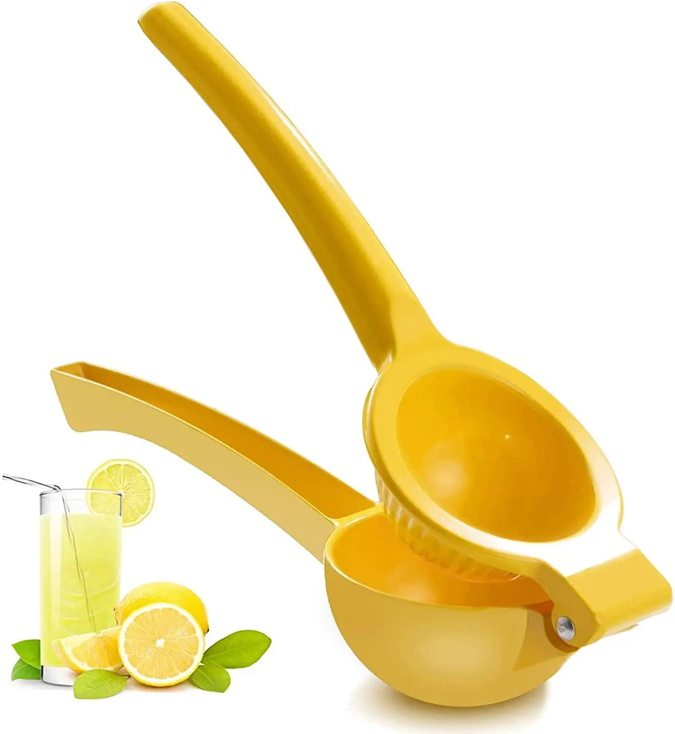 Manual Juicer Citrus Lemon Squeezer Lime Juice Press,  Professional Kitchen Tools For Squeeze The Freshest Juice-Yellow