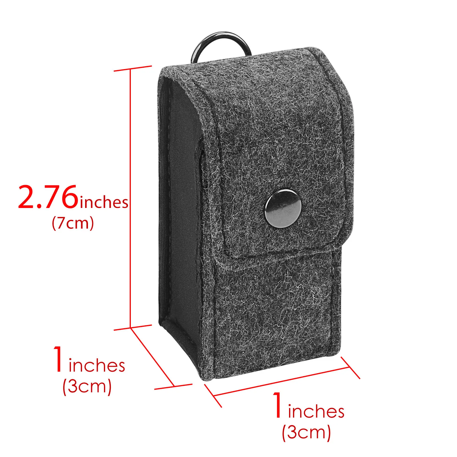 Geekria Feltro Case Cover, Compatível com Huawei FreeBuds, Batom True Wireless Earbuds, Fones De Ouvido Pele
