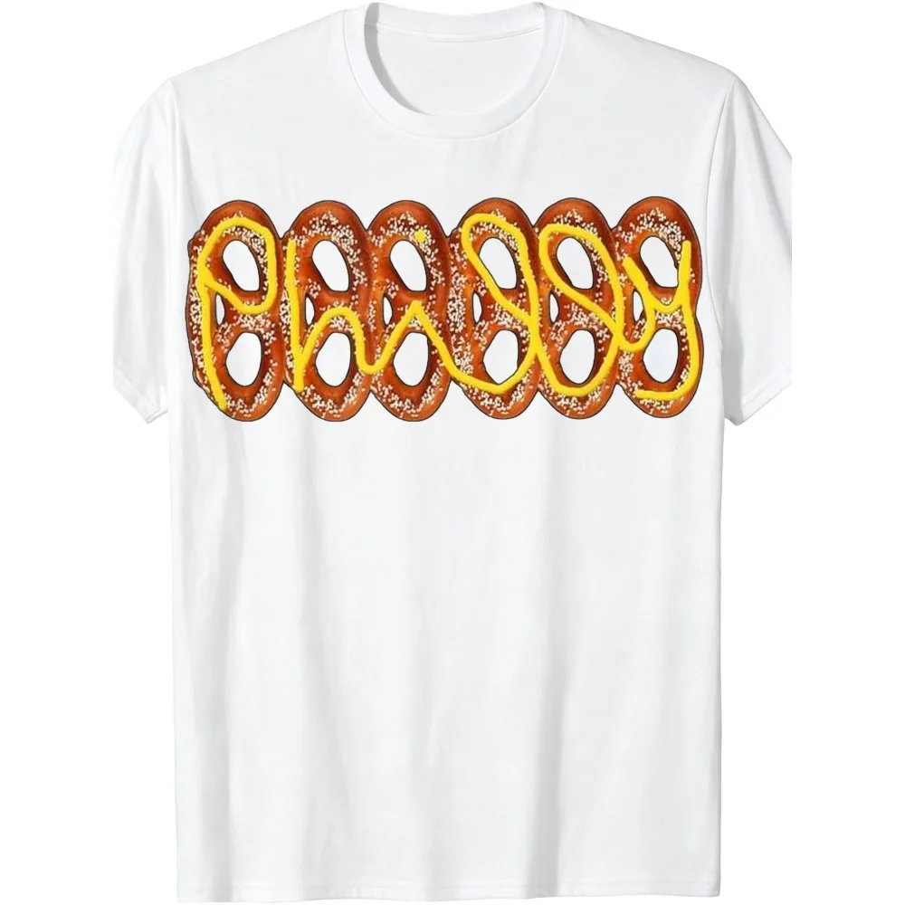 Philadelphia Philly Fan T-Shirt Pre-Shrunk Crew Neck with Soft Pretzel Flames Graphic Double Needle Stitching Suitable for Philly Sports Fans Matching Couple Shirts Game Day Outfits, Plus Size