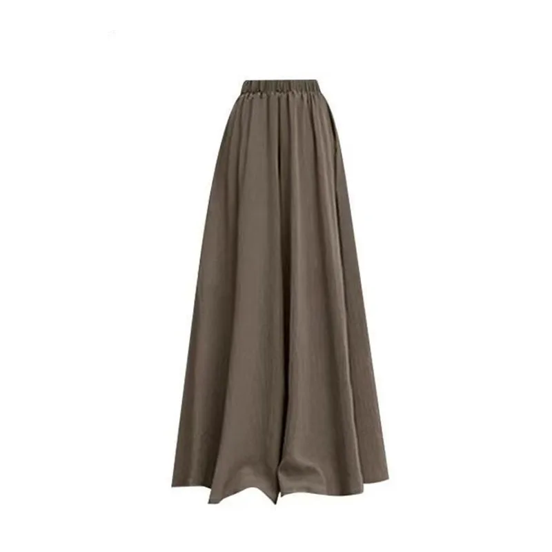 Gefälschtes zweiteiliges Set für Damen, dicke mm-Strickpullover-Strickjacke für Damen, schlankmachende Freizeithose mit weitem Bein und hoher Taille, zweiteiliges Set