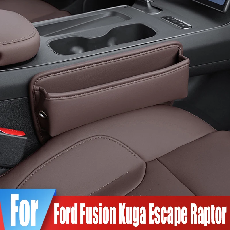 Autos itz Seite Spalt Aufbewahrung sbox Fall für Ford Fusion Kuga Flucht Raptor Schlüssel karte Telefon reserviert Ladekabel Loch Zubehör