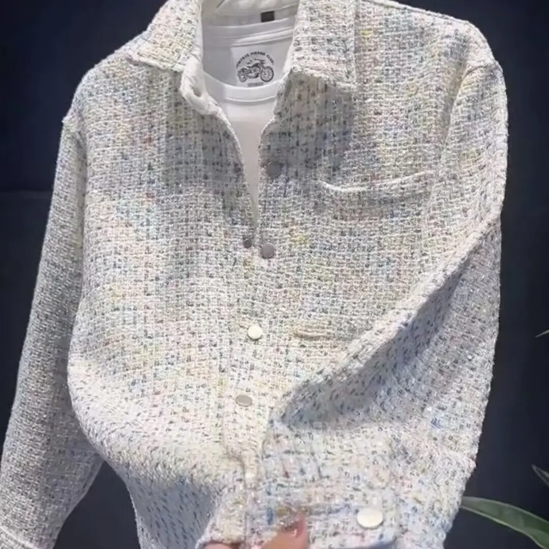 

Трикотажные джеты премиум-класса для мужчин, осенние новые модные свободные крутые повседневные брендовые верхняя одежда из полиэстера и нейлона, потому что...