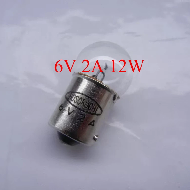 

Original HOSOBUCHI OP2105/OP2105K 6V 2A 12W BA15D Optic Bulb Microscope Lamp Double Contact Base