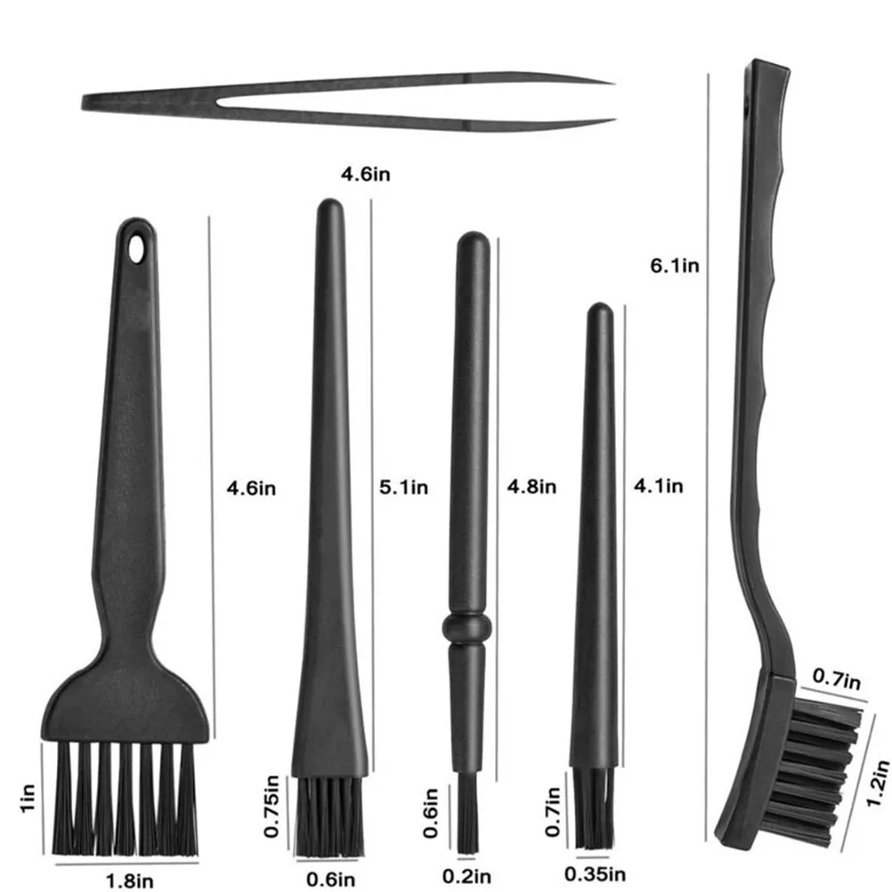 1Set Anti-Static Computer Cleaning Brush Multipurpose Keyboard Brush for Electronics Dust Removal Home and Office