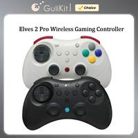 GuliKit NS59 Elves 2 Pro Wireless Gaming Controller， Gamepad with Hall Joysticks for Switch,PC Windows,iOS Android