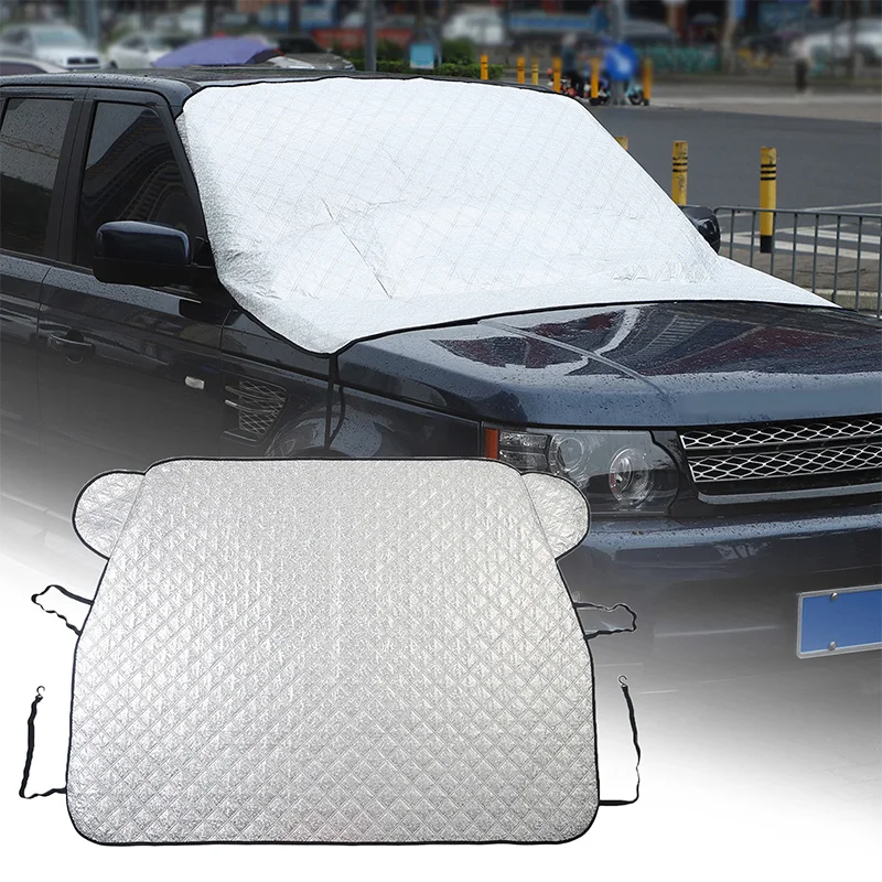 

For Land Rover Range Rover Sport 05-2013 Car Windshield Snow Anti Frost Cover Windproof Winter Ice Snow Shield Trim Accessories