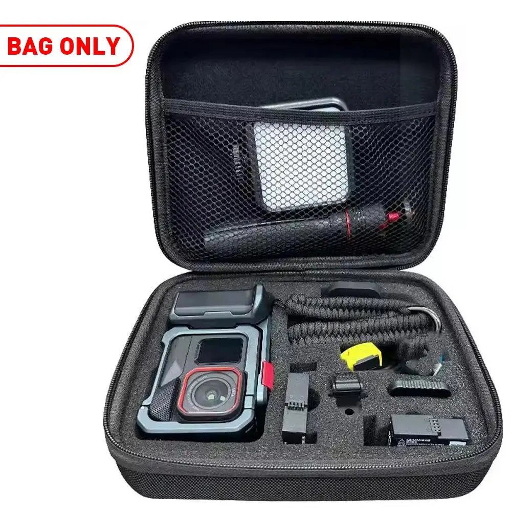 For Insta360 Ace Pro 2 Xplorer Storage Box Street Photography Supplies Kit Package Action Camera Accessories Bag