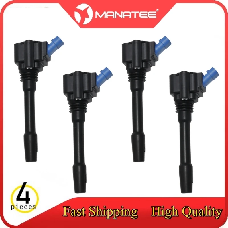 

4 PCS Ignition Coil For FIAT 500L 2013 BRAVO II 2007-2014 DOBLO 2011 LINEA ALFA ROMEO GIULIETTA 2011-2017 55270223 77720002