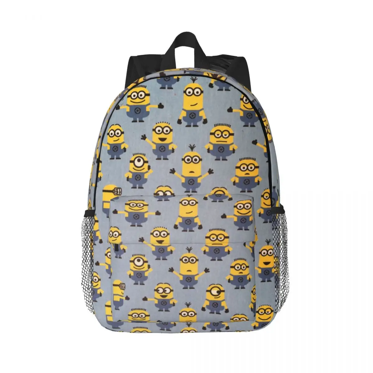 Minions Printed Lightweight Casual Schoolbag For School, Outdoor, Shopping, Office 15inch