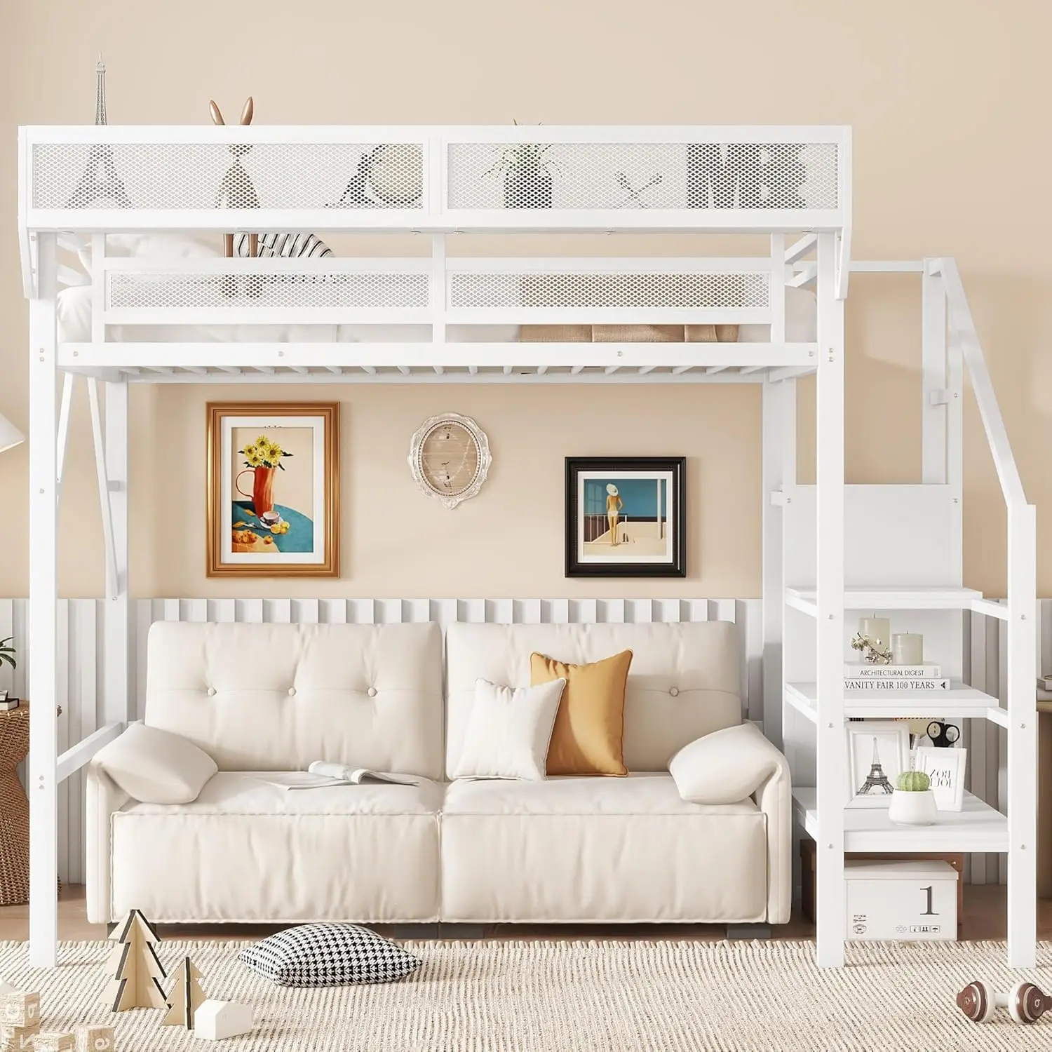 Loft Bed Twin Size …