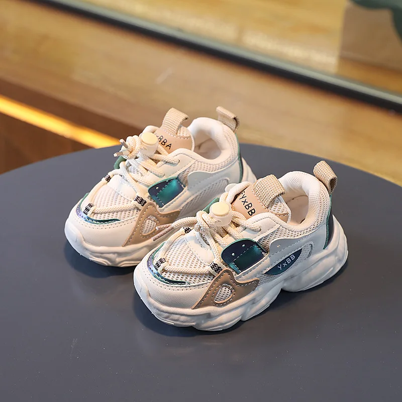 

Мягкие детские кроссовки, модные спортивные повседневные туфли для мальчиков и девочек, удобные дышащие модные детские туфли на плоской подошве