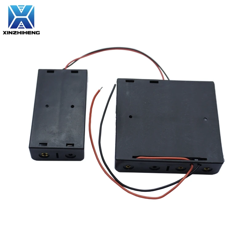 1pcs DIY 3.7V Series Circuit For 1 2 3 4 Way 18650 Battery Slots Battery Box Holder With Wire Lead But Without A Lid