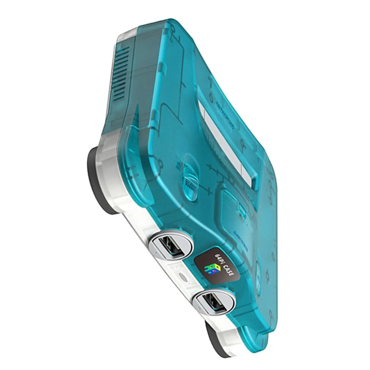 #50R RetRofLag 64PI Box,For RETROFLAG 64Pi CASE with Dual USB Ports (plastic)
