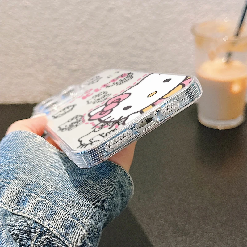 حافظة ناعمة شفافة لهاتف Honor X8b X9a Y9 Prime 2019 90 Lite X7b X9b Sanrios Hello Kitty