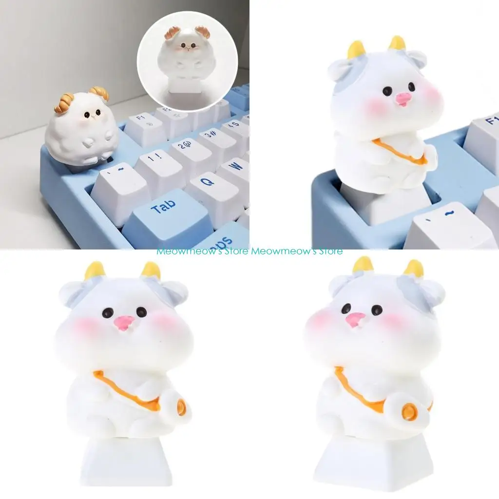 

W91A Chinese Zodiac Resin Keycap For Mechanical Keyboard ESC Keycap Replaces For Girl Gift