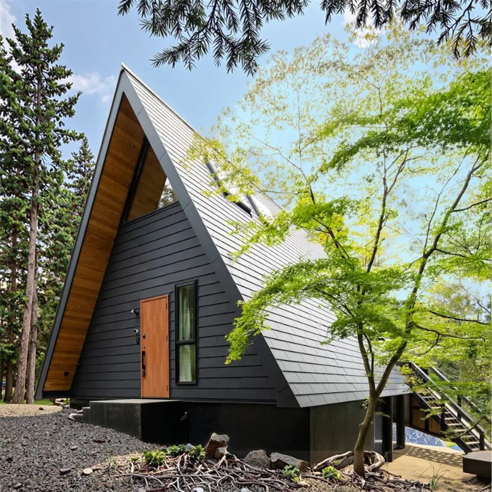 

X Складной контейнерный дом Сборный складной дом Модульный стальной временный сборный дом